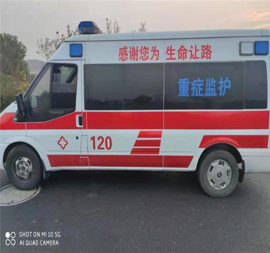凤翔救护车出租服务案例3